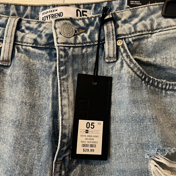 Refuge Denim Boyfriend High Waist Size 5 - Picture 6 of 11